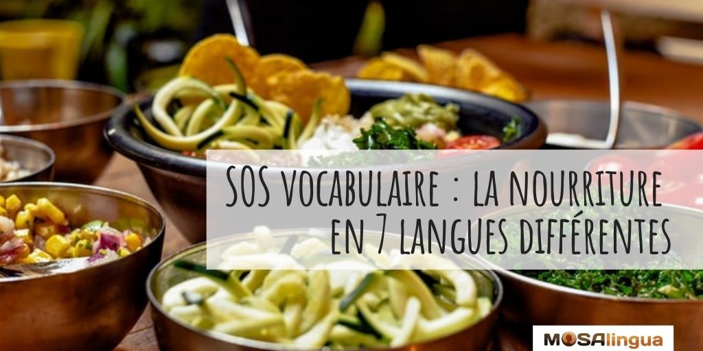 Le vocabualire de la nourriture en espagnol - Espagnol pas à pas